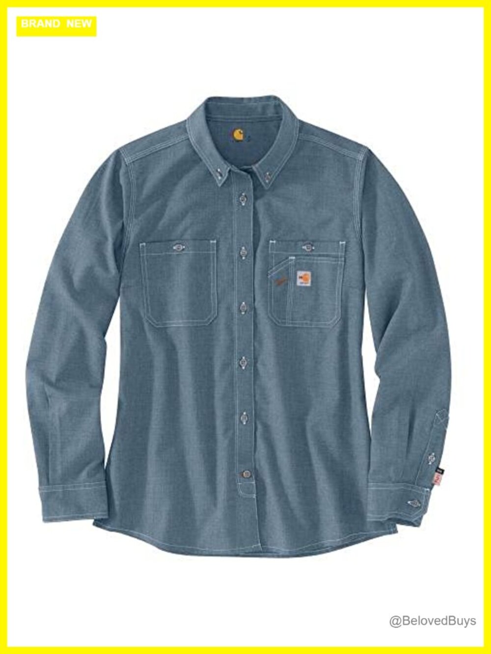 FR Force Sun Defender Long Sleeve Button Down Work Shirt NFPA 2112